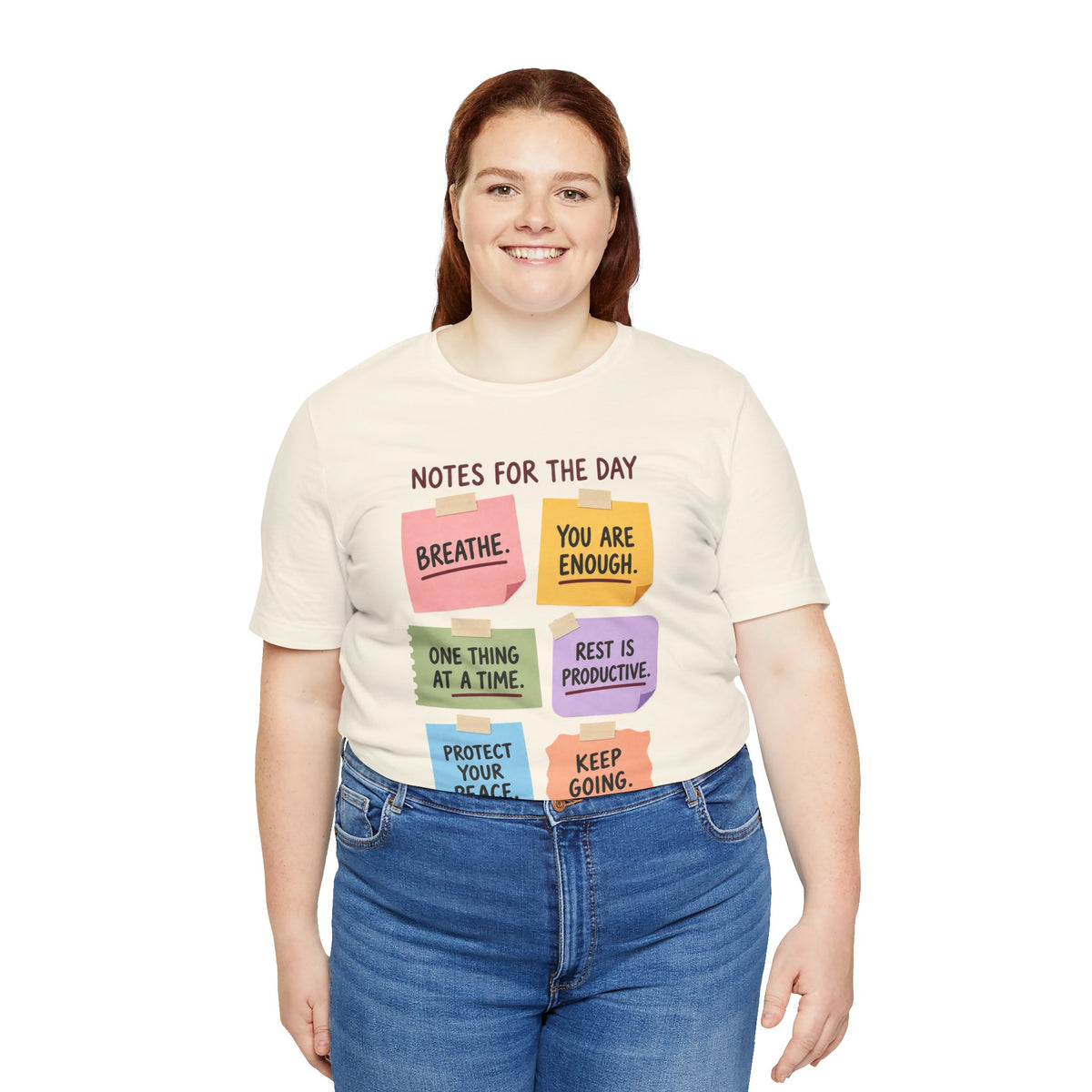 Notes for the Day Positive Reminder Tee