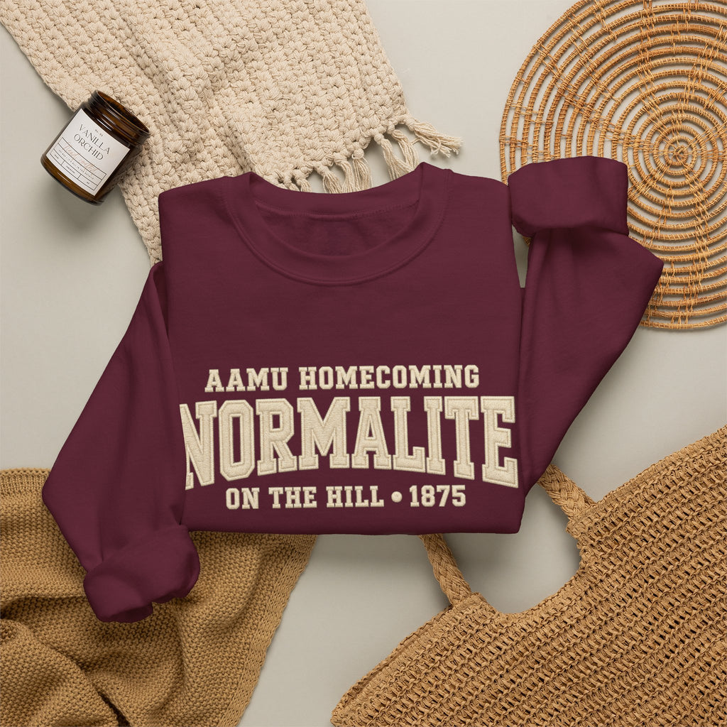AAMU Homecoming Normalite Crewneck Sweatshirt — On The Hill • 1875