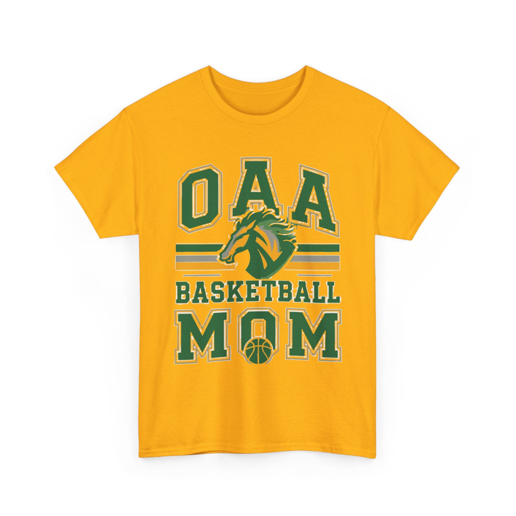 Basketball Mom T-Shirt — OAA Team Spirit Tee