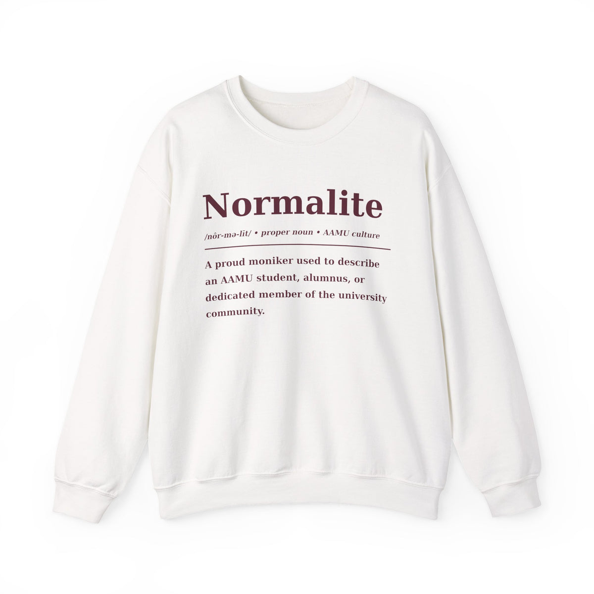 Normalite Crewneck Sweatshirt — AAMU Culture