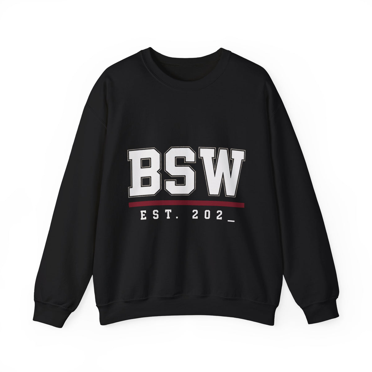 BSW Est. 202_ Crewneck Sweatshirt (Custom)