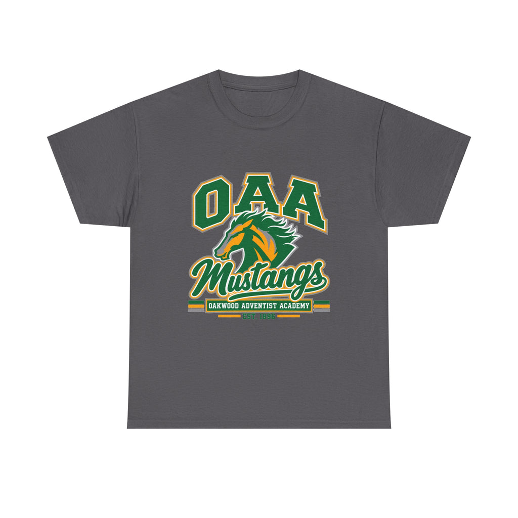 OAA Mustangs School Spirit Tee (Oakwood Adventist Academy)