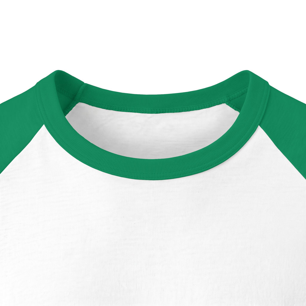 Unisex Three-Quarter Sleeve Raglan Shirt