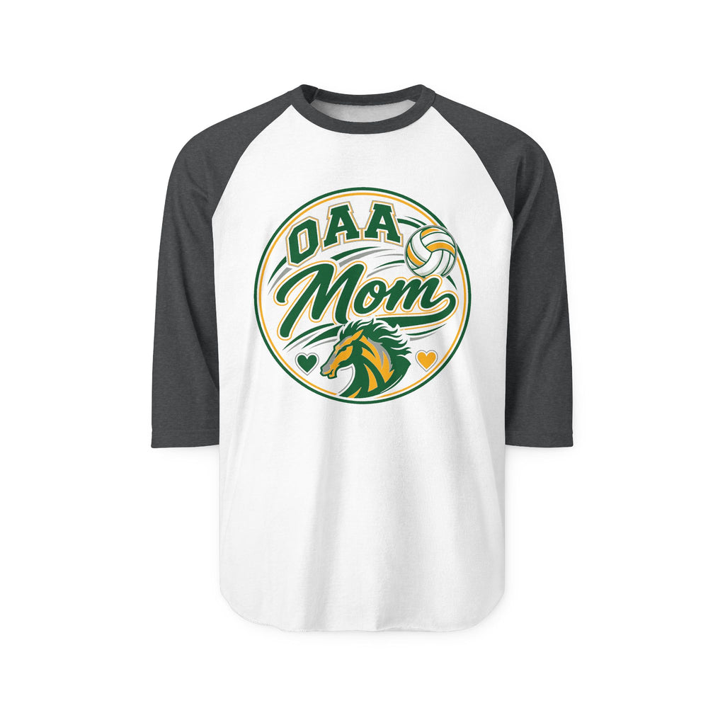 Unisex Three-Quarter Sleeve Raglan Shirt
