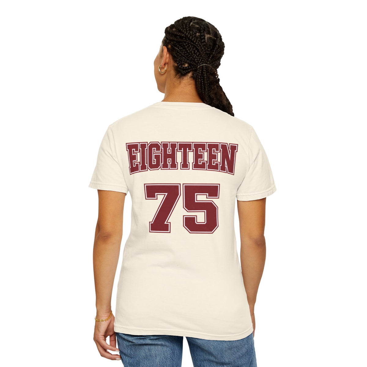 Service Is Sovereignty Vintage College T-Shirt (Eighteen 75)