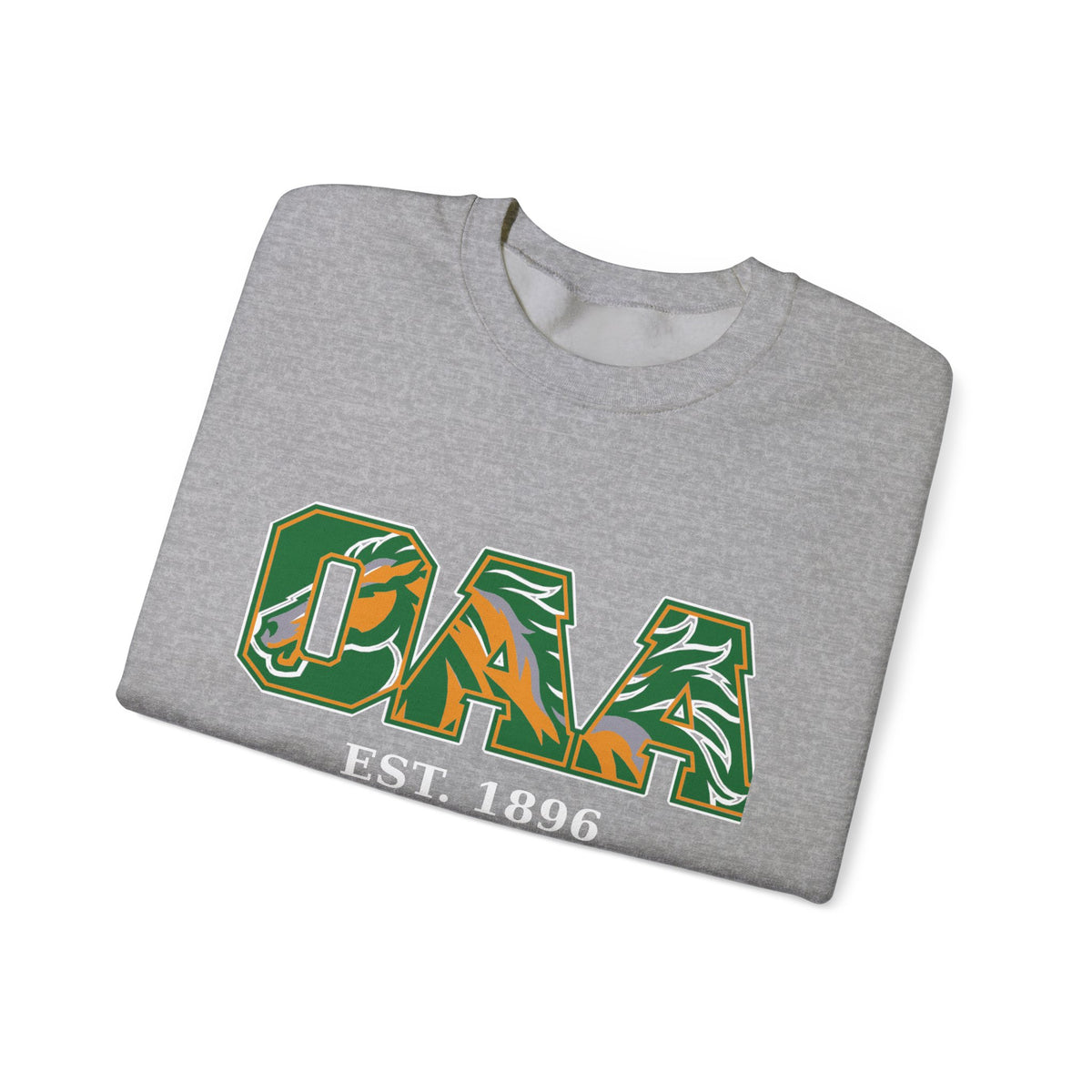 OAA Sweat Shirt with Mustang Sleeve