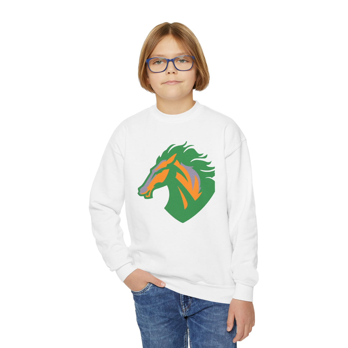 Kids Mustang Crewneck