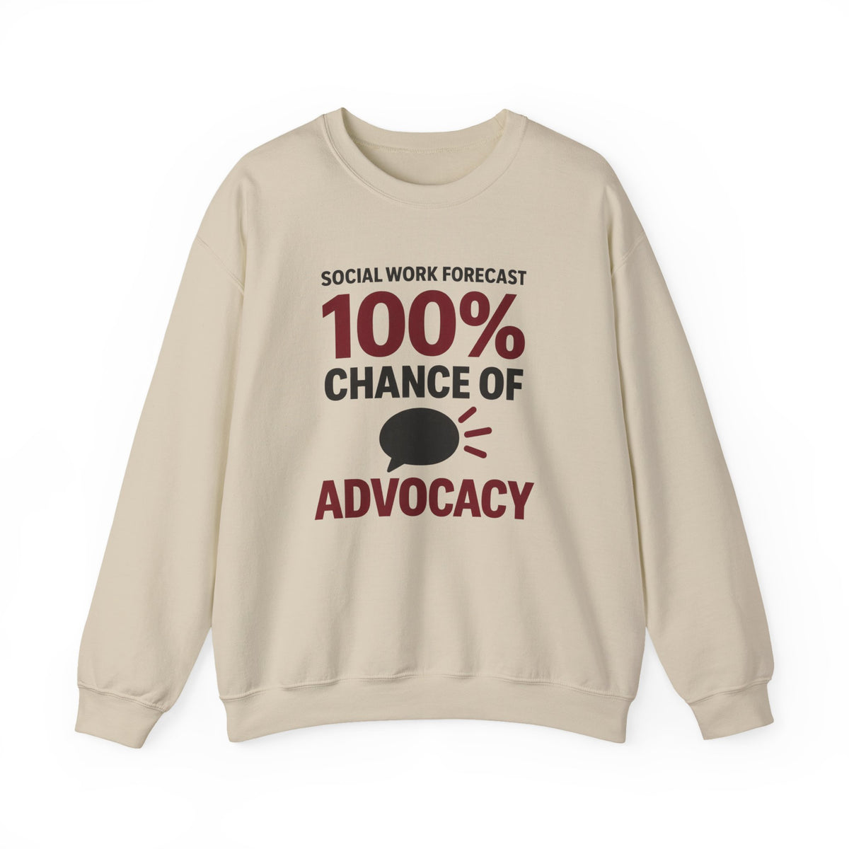 Social Work Forecast Crewneck Sweatshirt