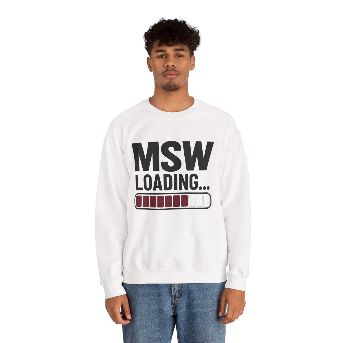 MSW Loading Crewneck Sweatshirt (Light Colors)