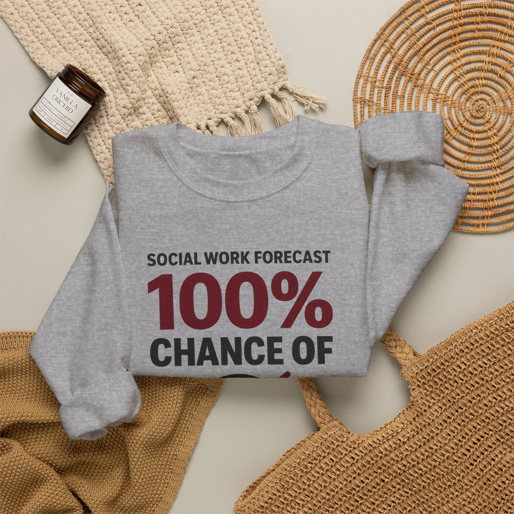Social Work Forecast Crewneck Sweatshirt