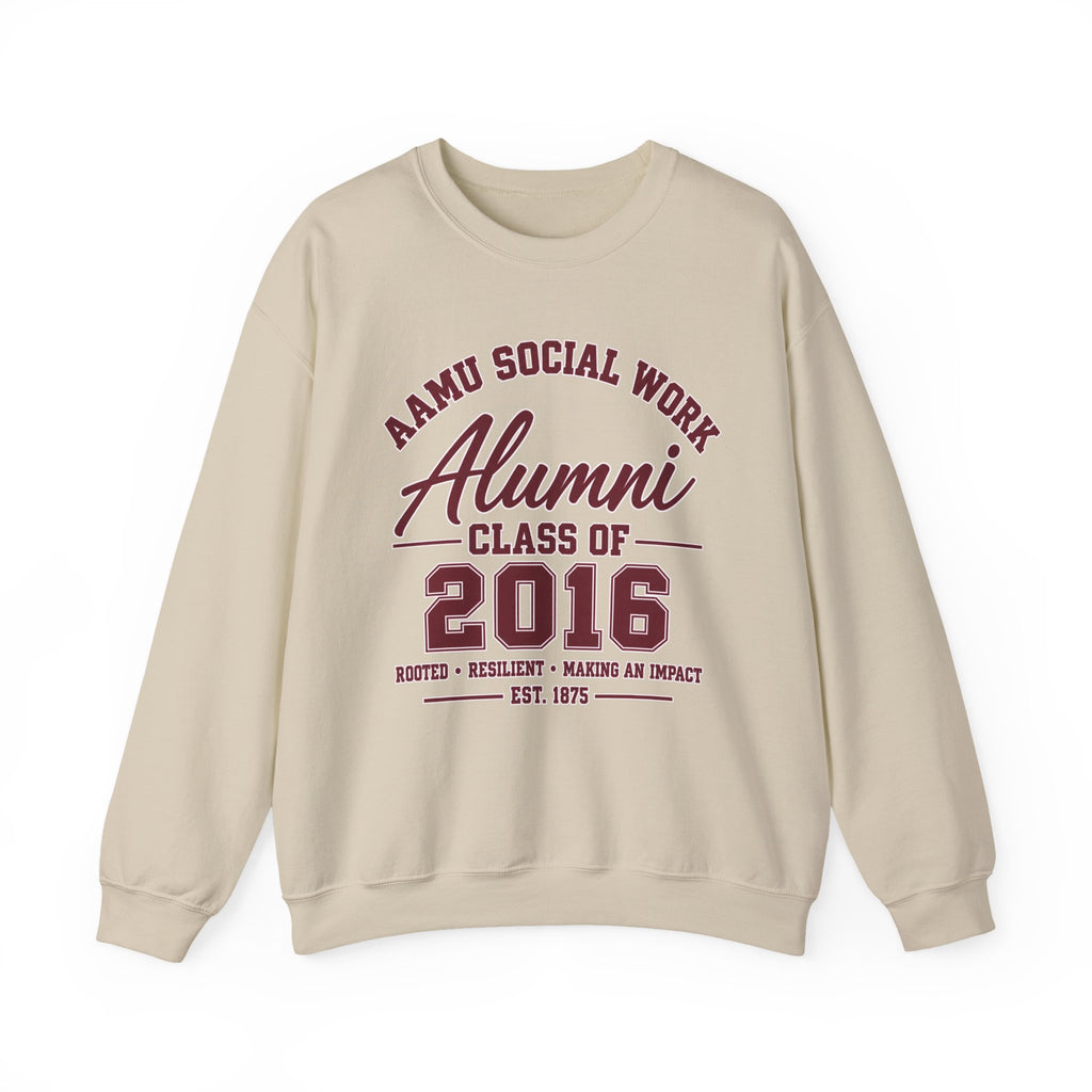 AAMU Social Work Alumni Crewneck — Class of 2016