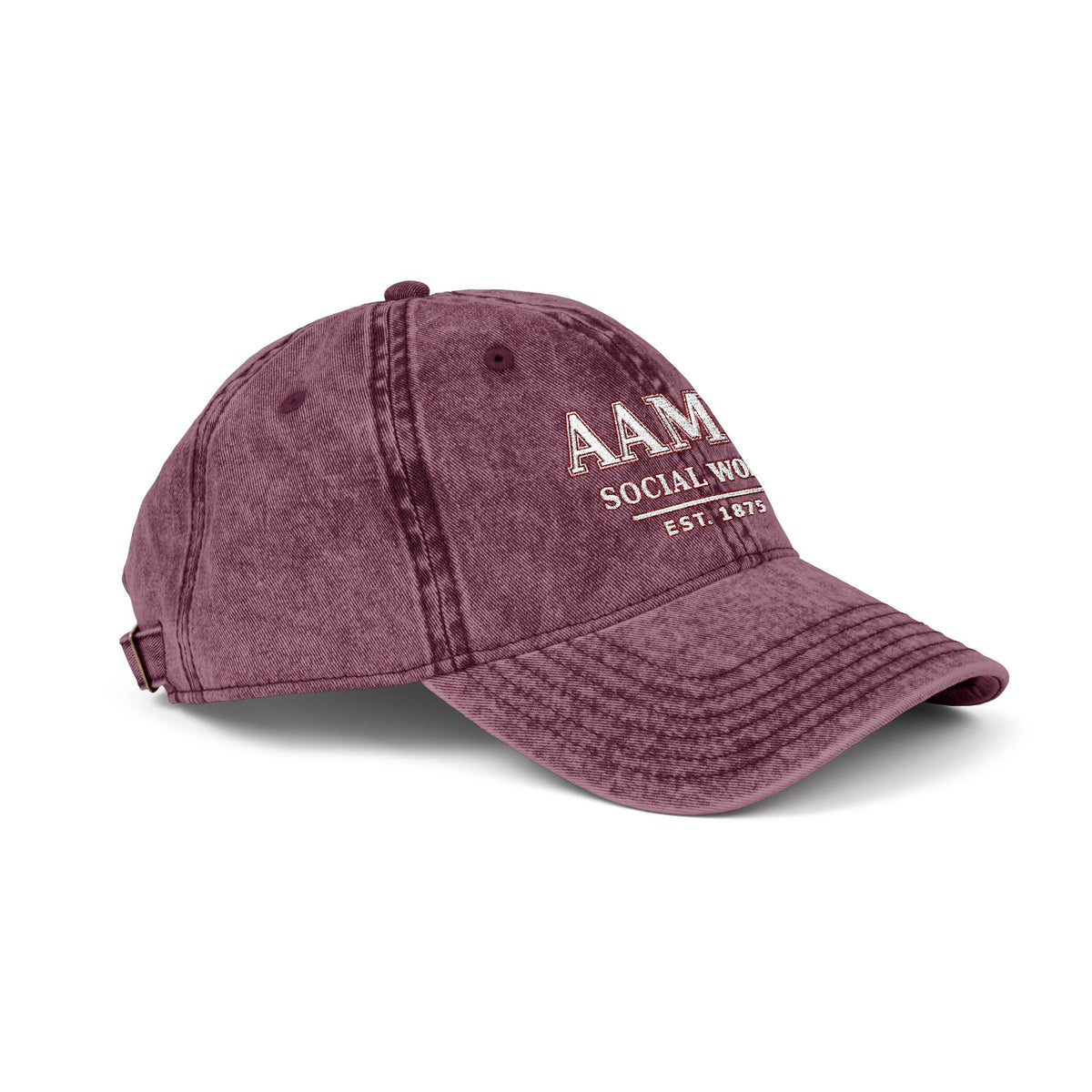AAMU Social Work Dad Hat — Est. 1875