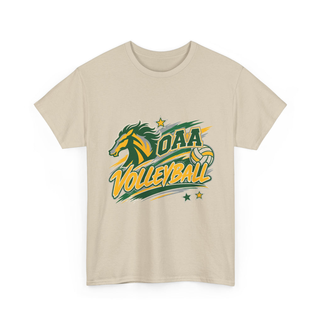 OA A Mustangs Volleyball T-Shirt — School Team Spirit Tee
