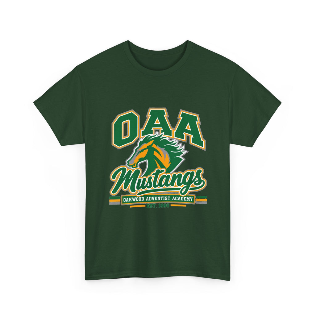 OAA Mustangs School Spirit Tee (Oakwood Adventist Academy)