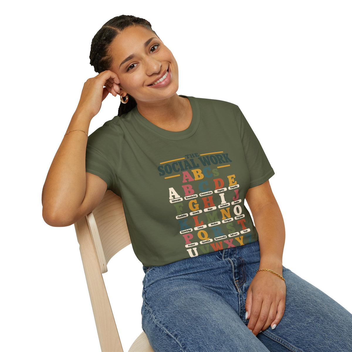 Social Work ABCs T-Shirt