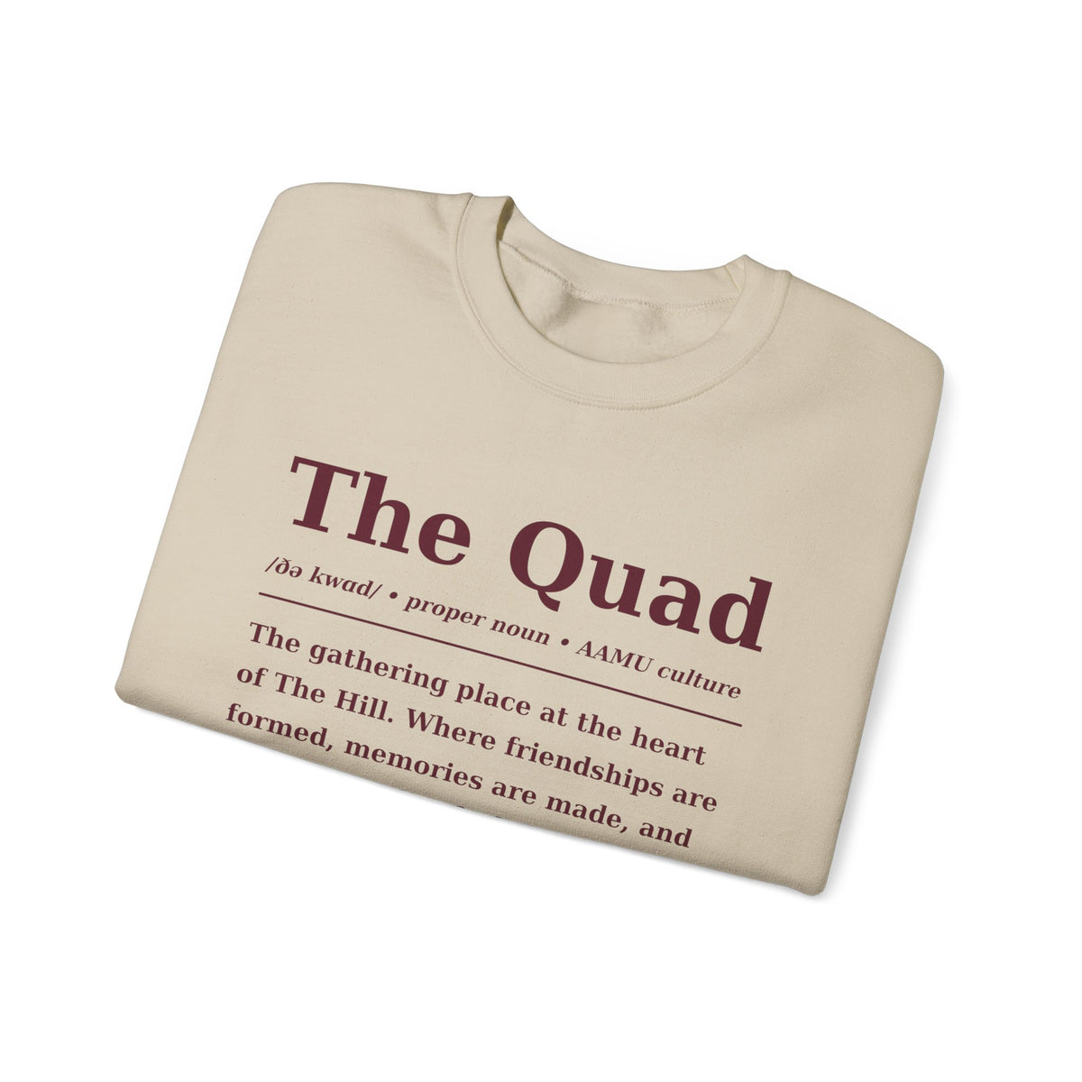 The Quad Crewneck Sweatshirt — AAMU Culture