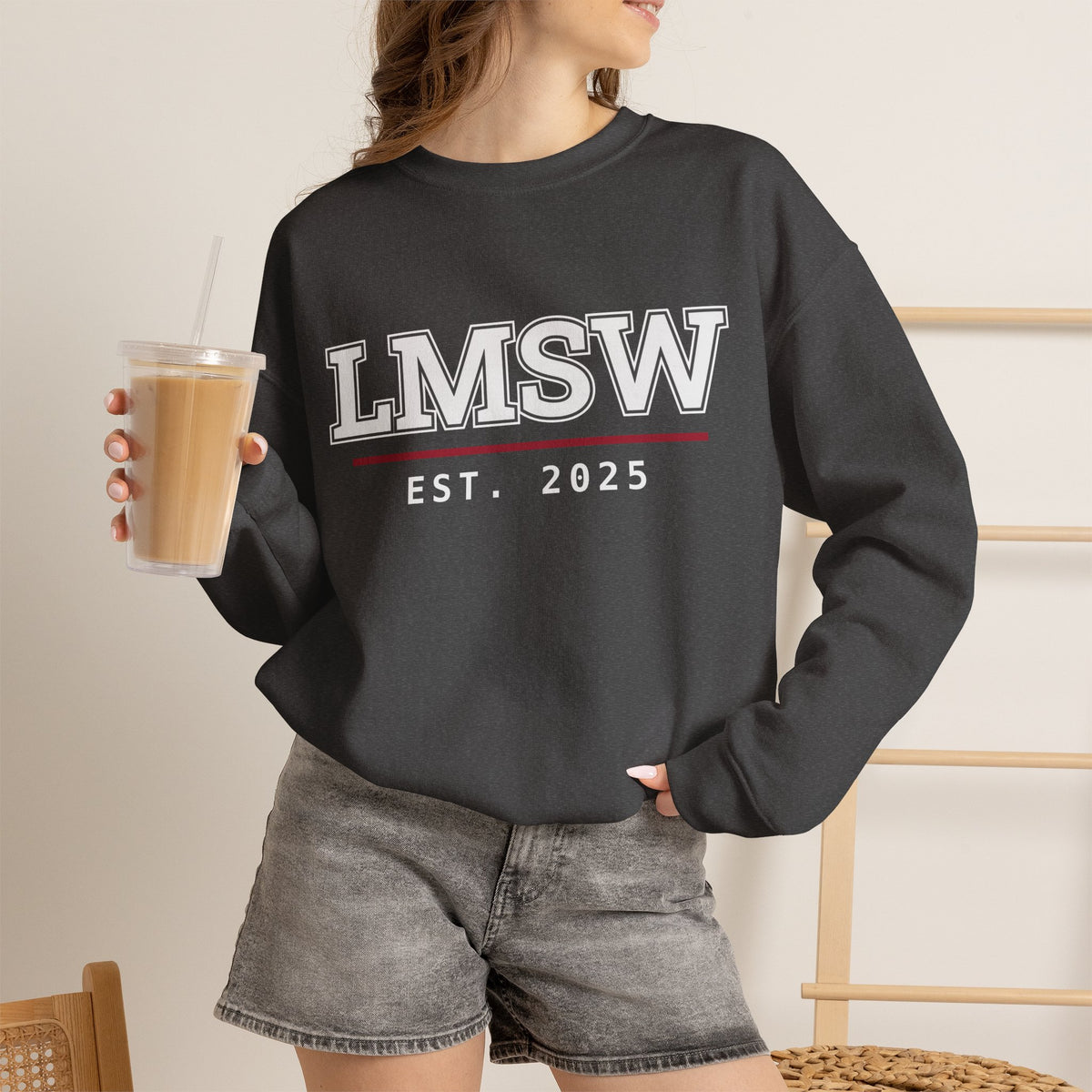 LMSW Est. 2025 Crewneck Sweatshirt