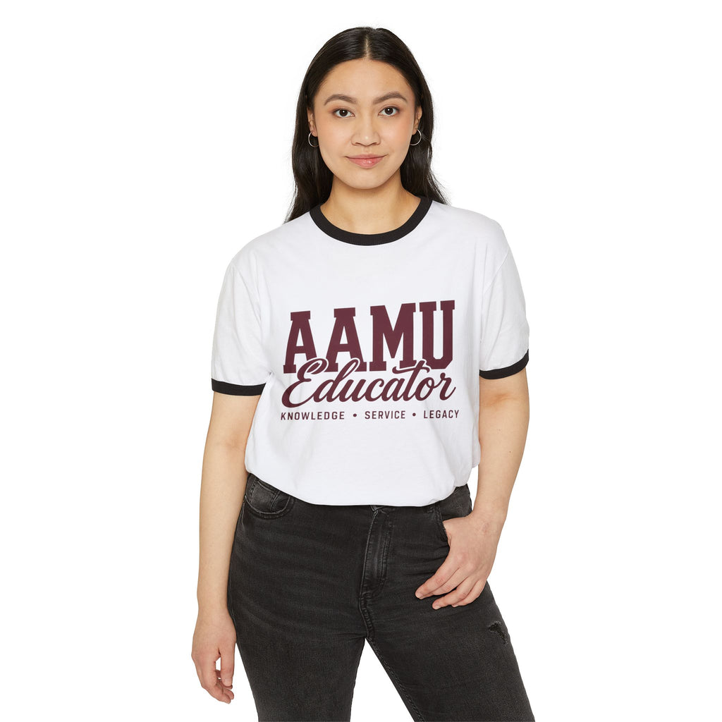 AAMU Educator Ringer Tee