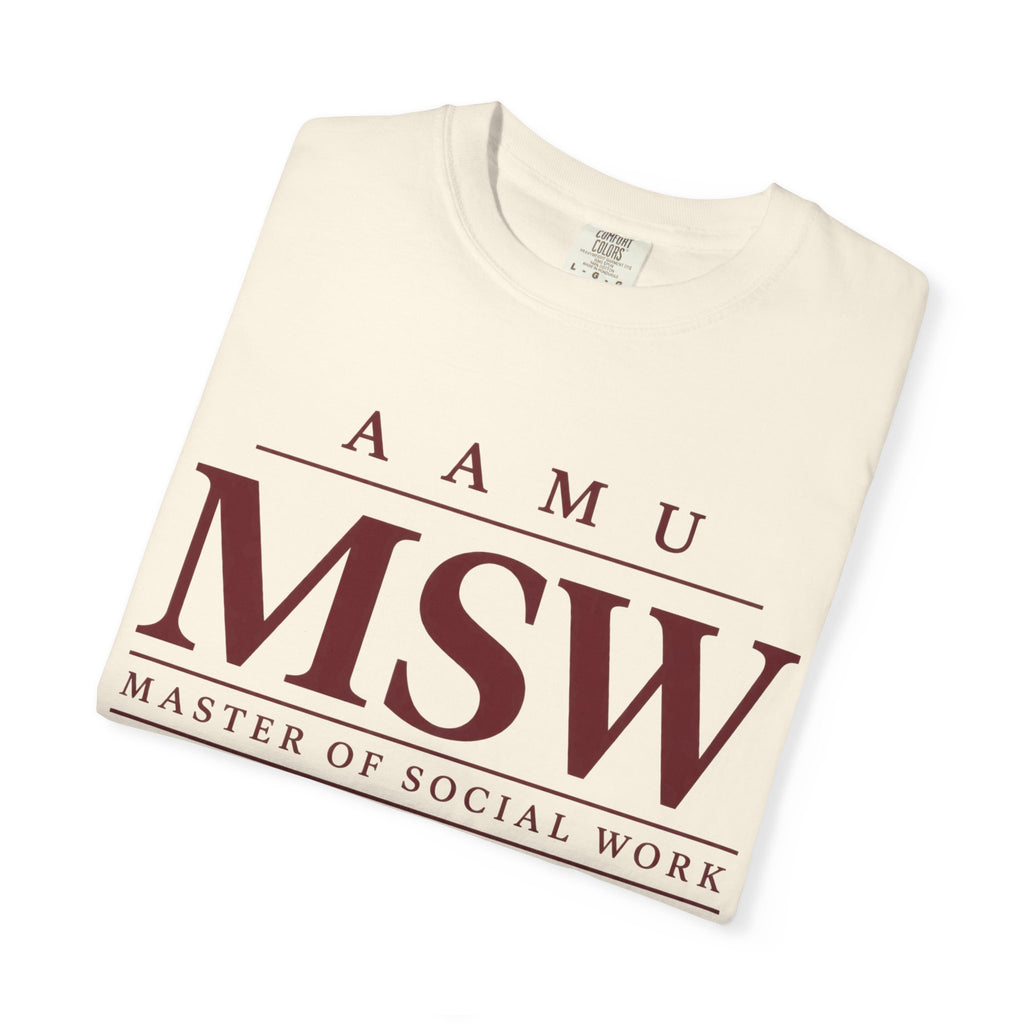MSW Alum T-Shirt — Master of Social Work Graduation Tee