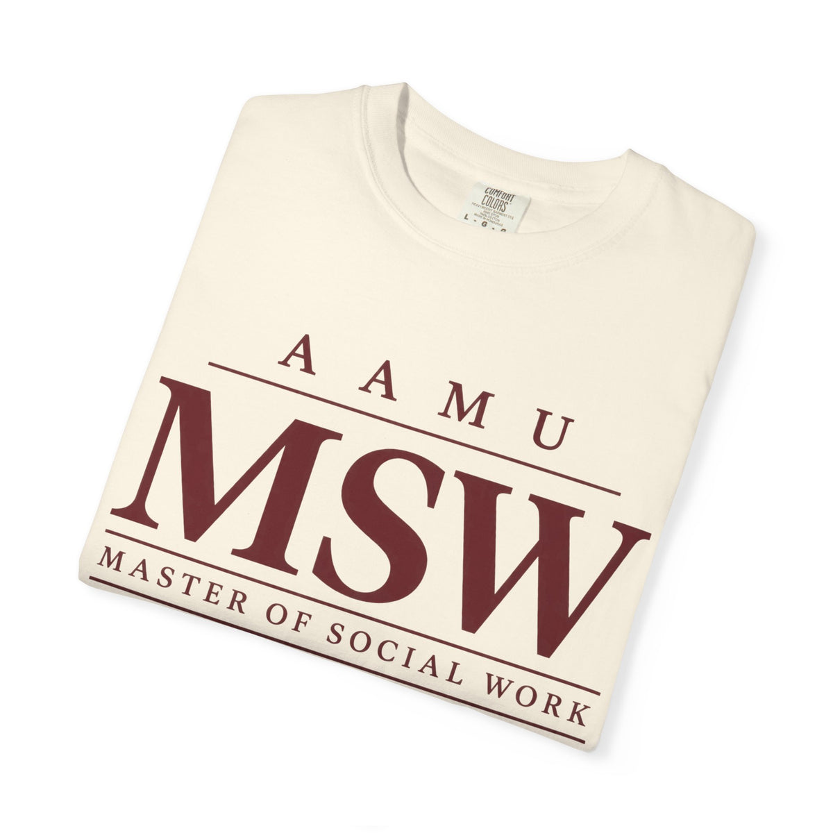 MSW Alum T-Shirt — Master of Social Work Graduation Tee