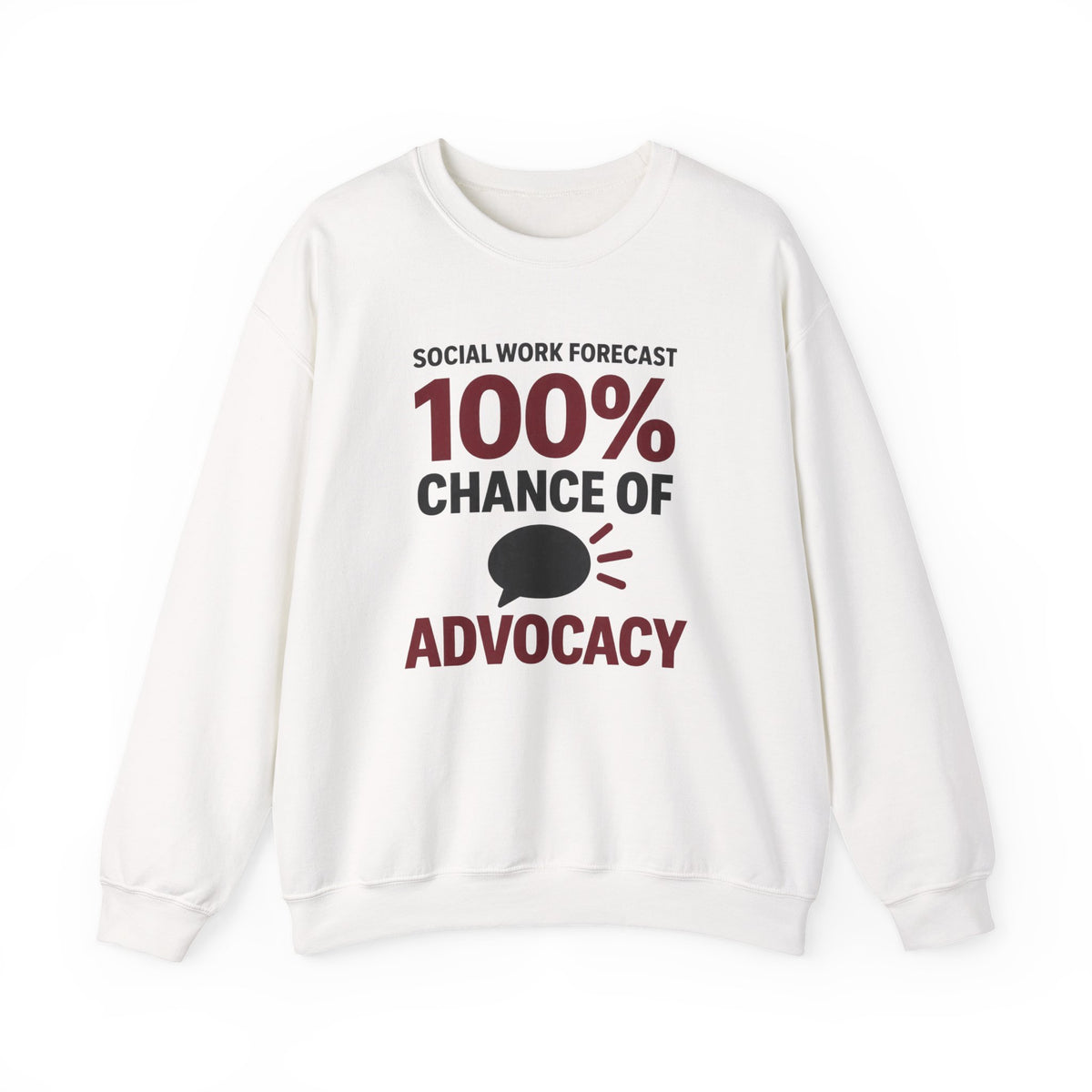 Social Work Forecast Crewneck Sweatshirt