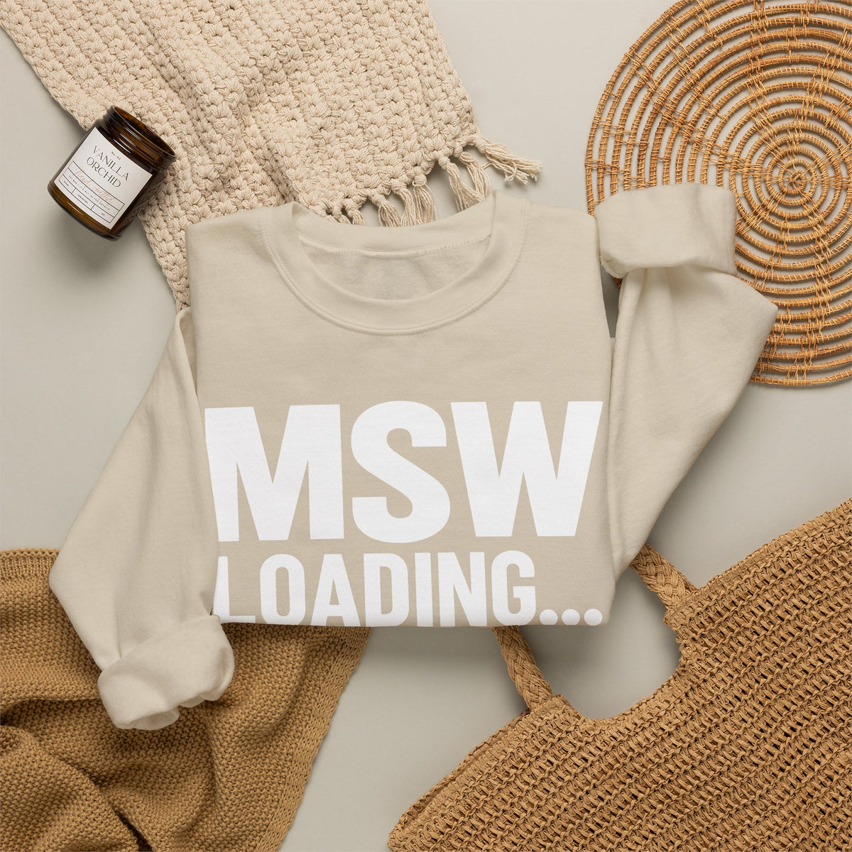 MSW Loading Crewneck Sweatshirt (Dark Colors)