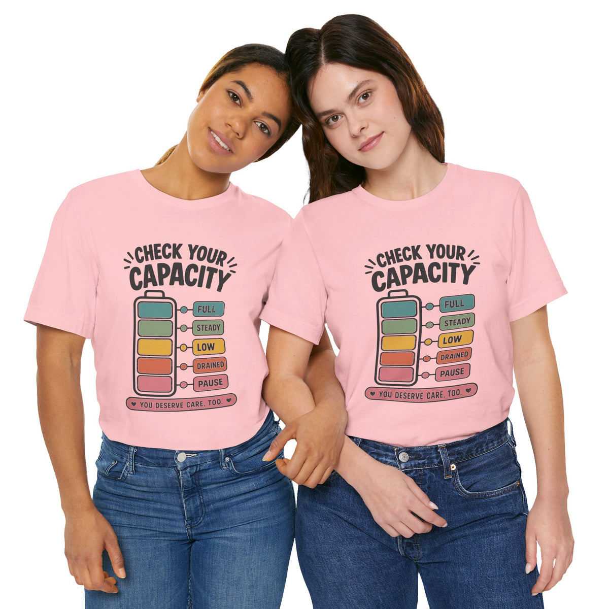 Check Your Capacity Battery Tee