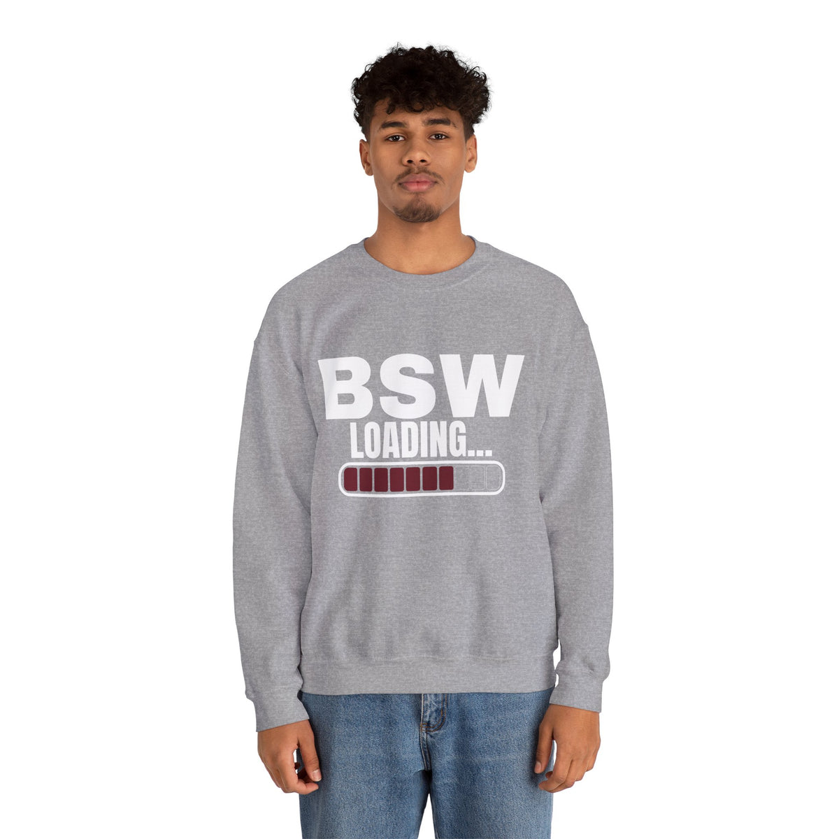 BSW Loading Unisex Heavy Blend™ Crewneck Sweatshirt
