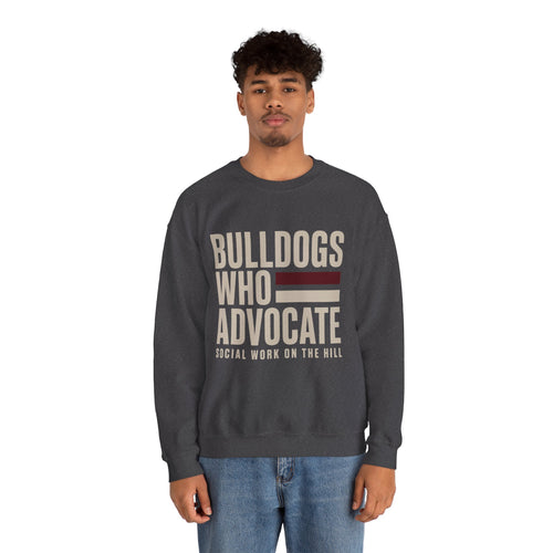 "Alum Who Advocate" Crewneck Sweatshirt