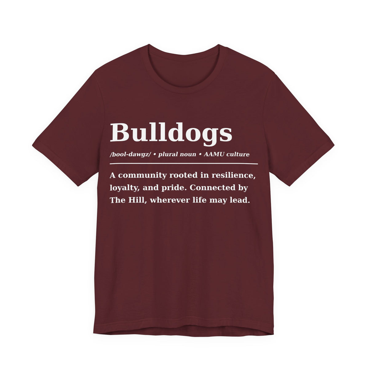 Maroon Bulldogs Tee