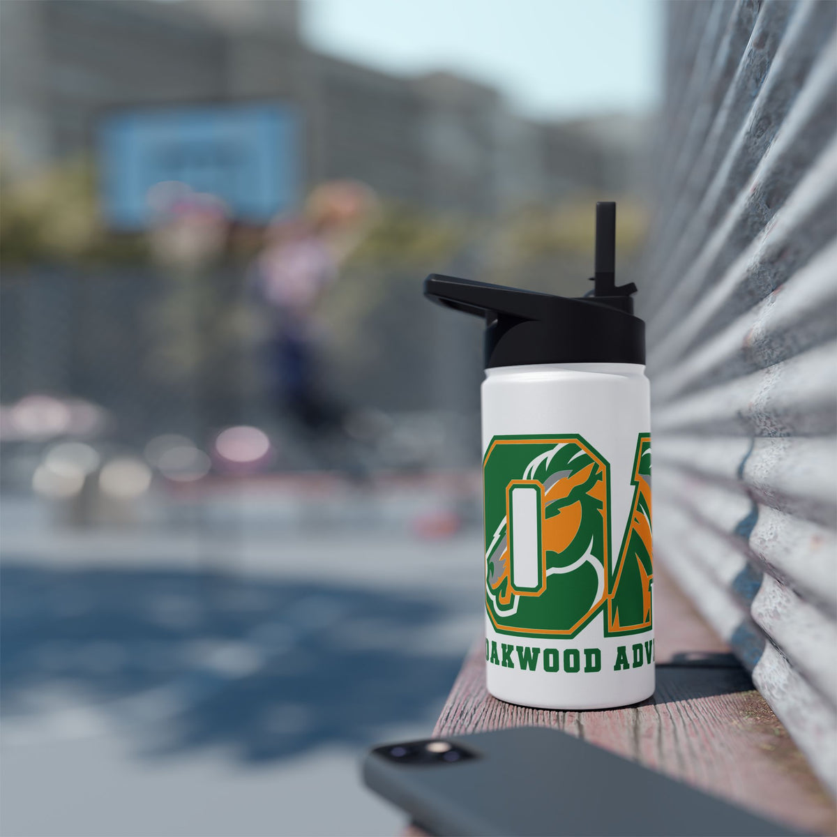 Stainless Steel Water Bottle — School Logo Insulated Bottle