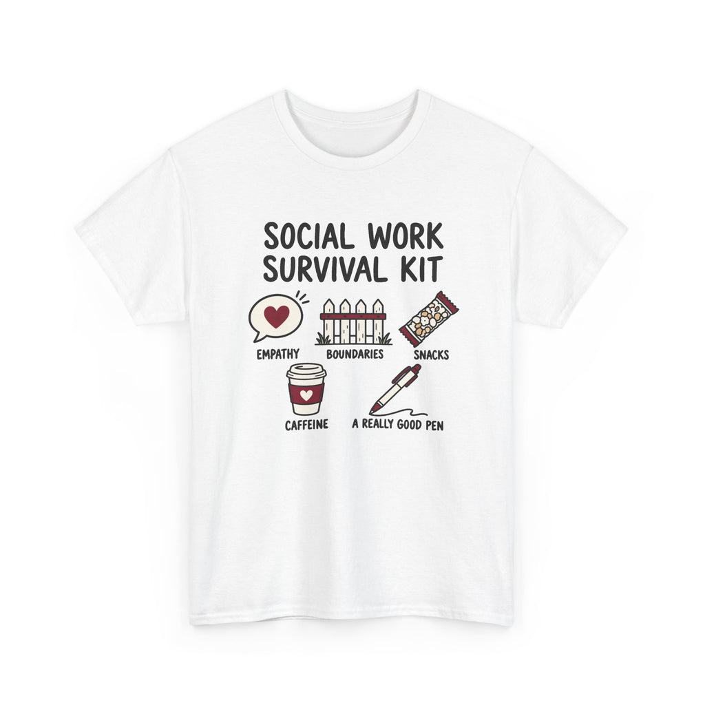 Social Work Survival Kit Tee