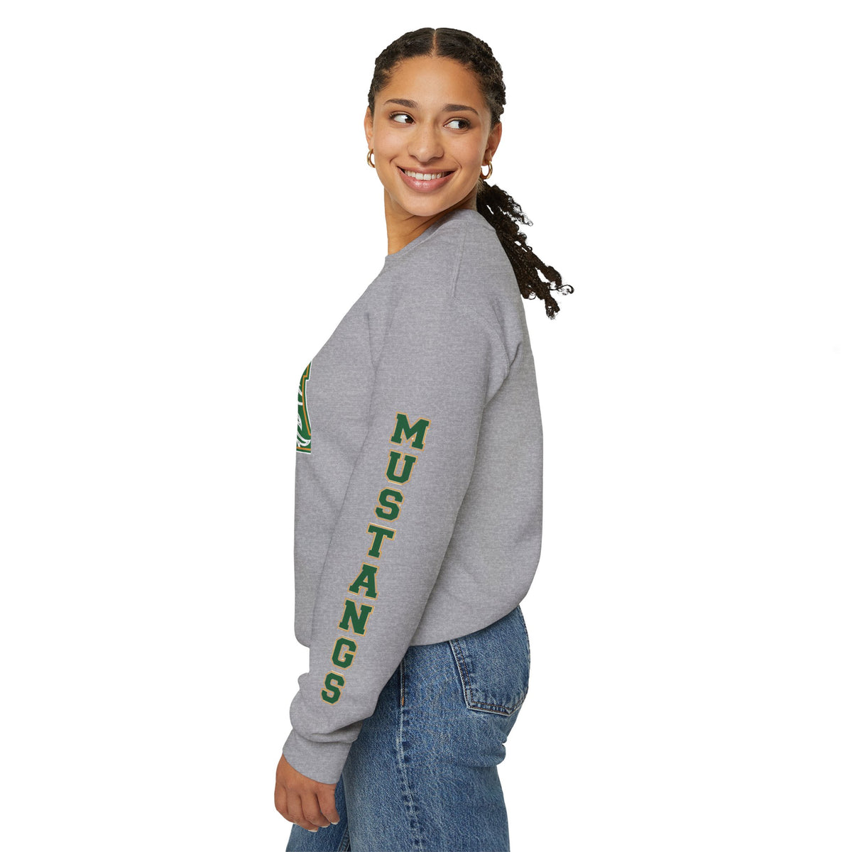 OAA Sweat Shirt with Mustang Sleeve
