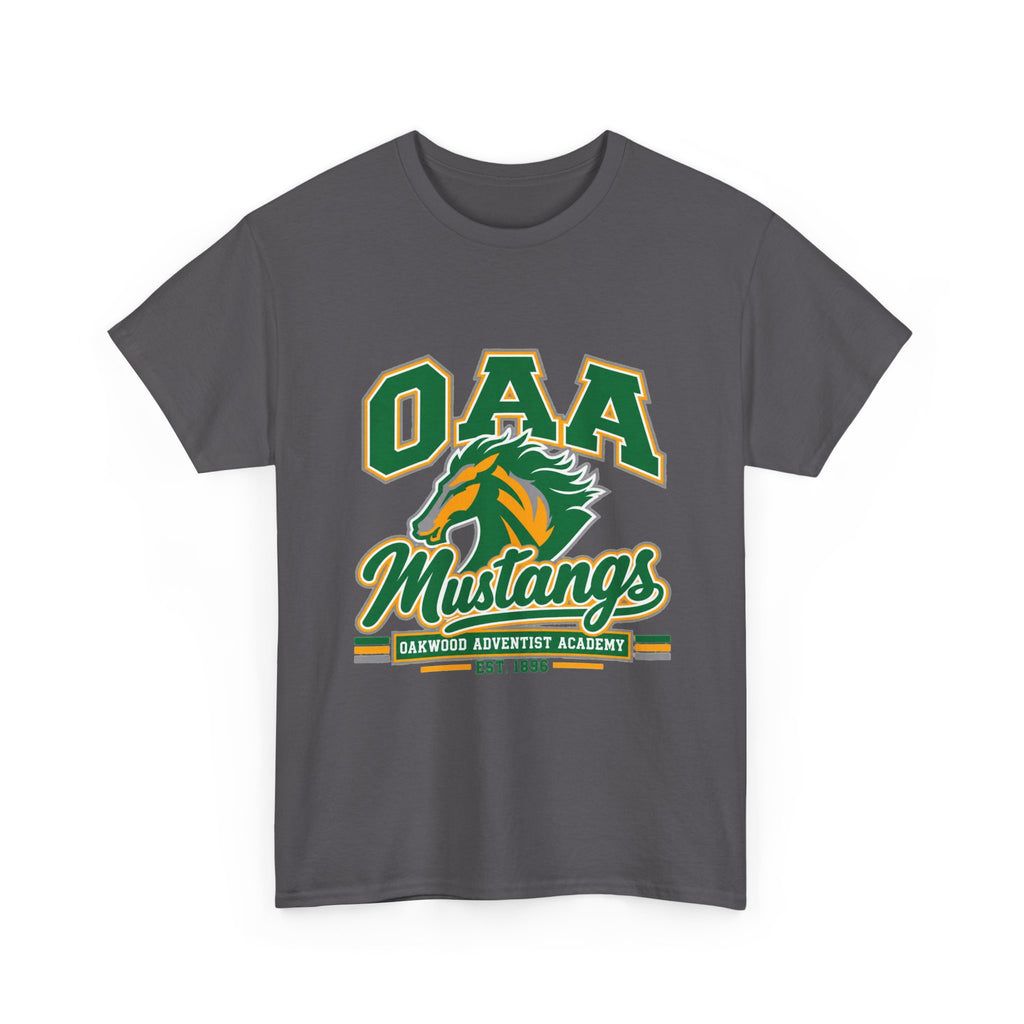 OAA Mustangs School Spirit Tee (Oakwood Adventist Academy)