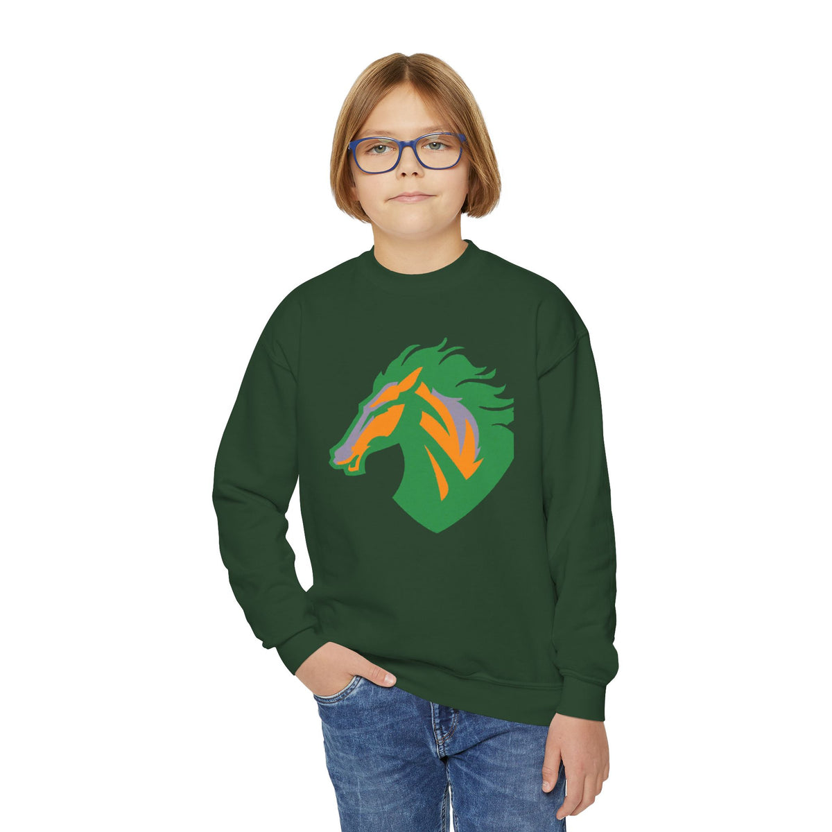 Kids Mustang Crewneck