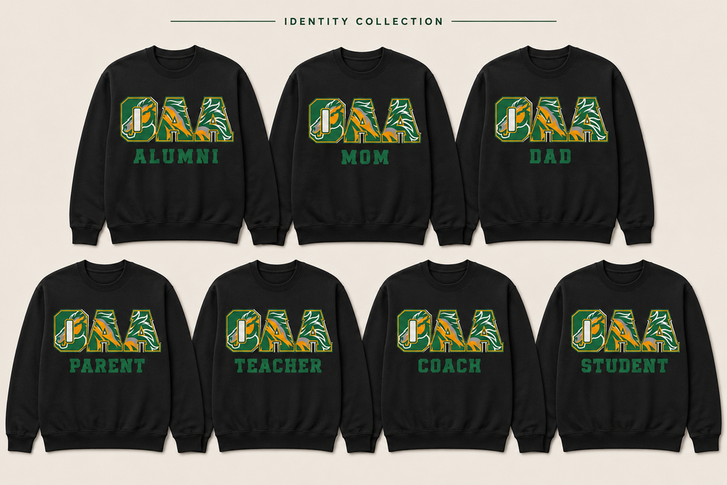 Mustang Pride Unisex Heavy Blend™ Crewneck Sweatshirt