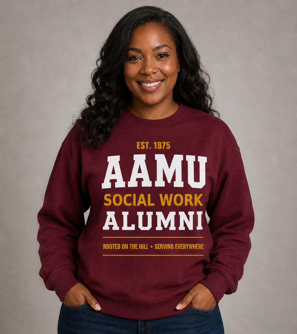 AAMU Social Work Alumni Sweatshirt