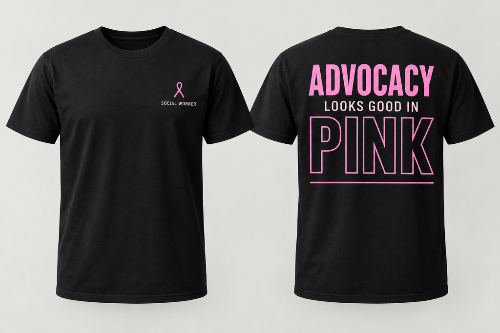 Advocacy Looks Good in Pink-Breast Cancer Awareness Tee