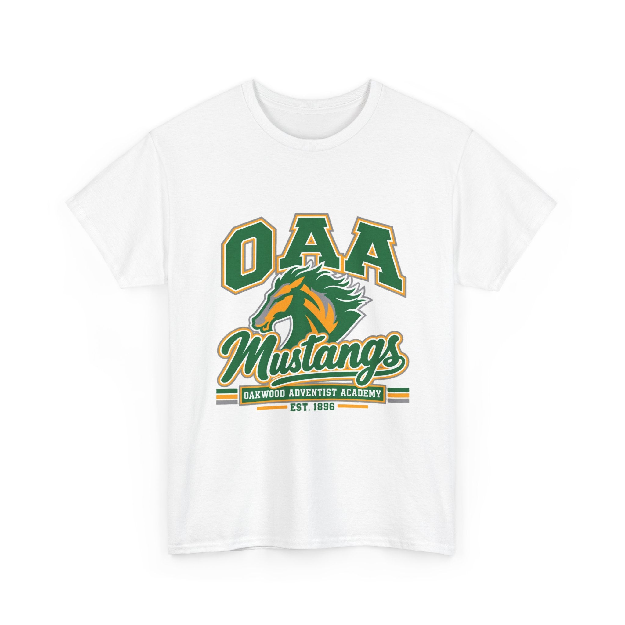 OAA Mustangs School Spirit Tee (Oakwood Adventist Academy)
