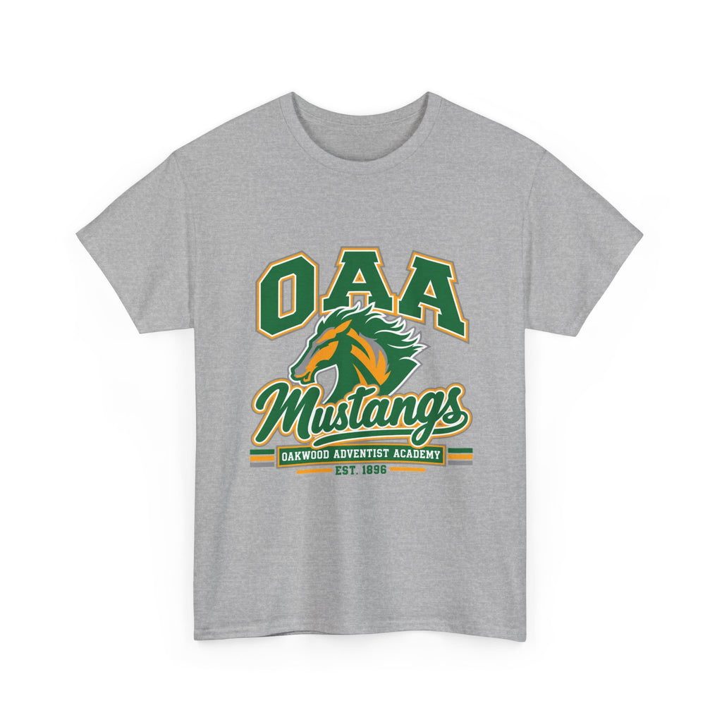 OAA Mustangs School Spirit Tee (Oakwood Adventist Academy)