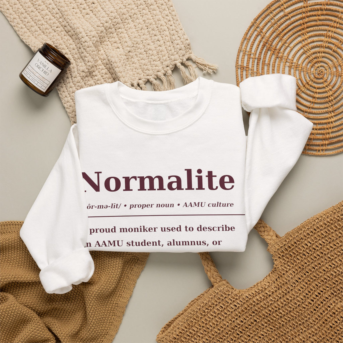 Normalite Crewneck Sweatshirt — AAMU Culture