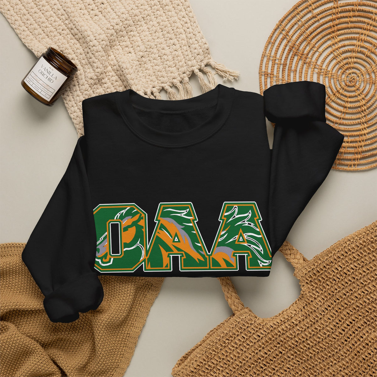 OAA Sweat Shirt with Mustang Sleeve