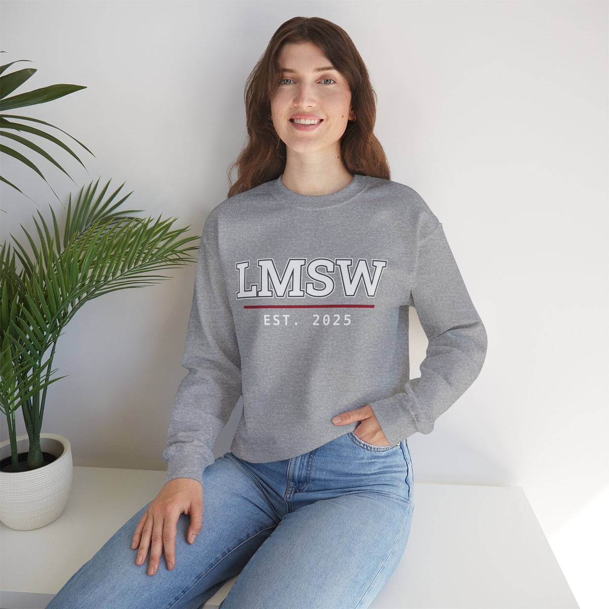 LMSW Est. 2025 Crewneck Sweatshirt