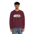 Normalite Homecoming Crewneck Sweatshirt Embroided— Retro 1970s Collegiate Graphic