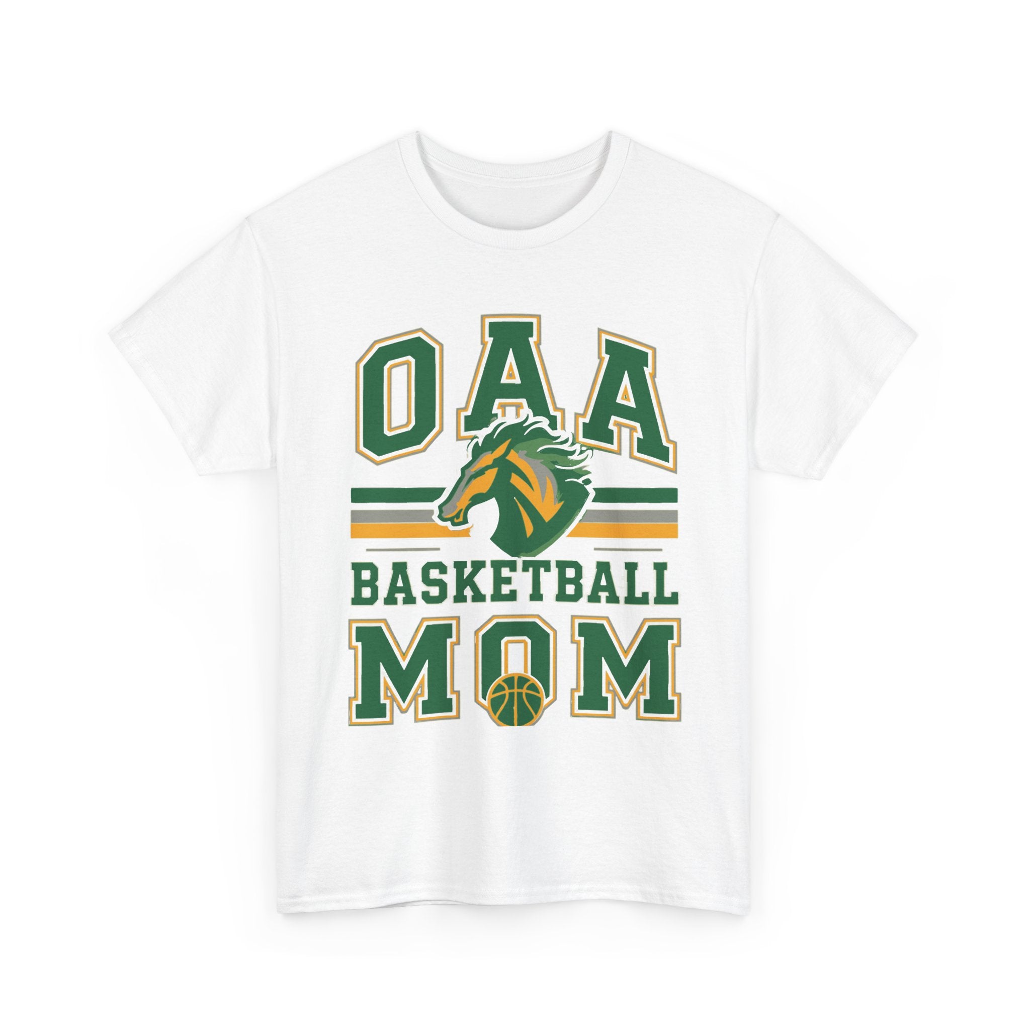 Basketball Mom T-Shirt — OAA Team Spirit Tee