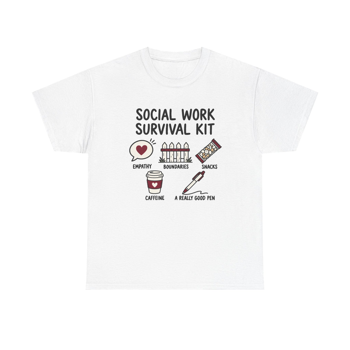 Social Work Survival Kit Tee