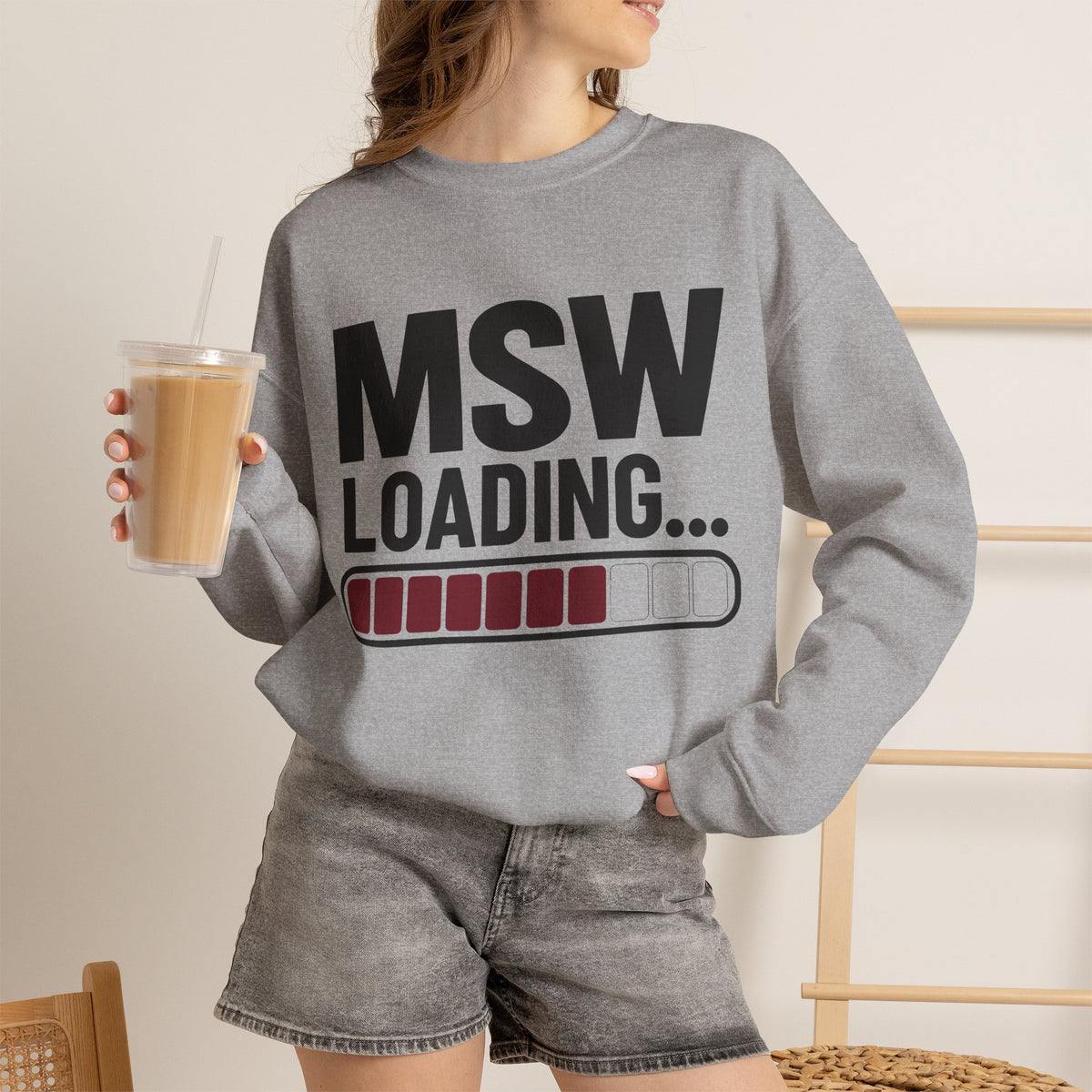 MSW Loading Crewneck Sweatshirt (Light Colors)