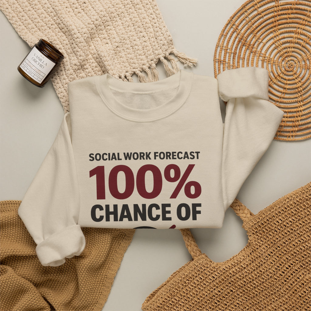 Social Work Forecast Crewneck Sweatshirt