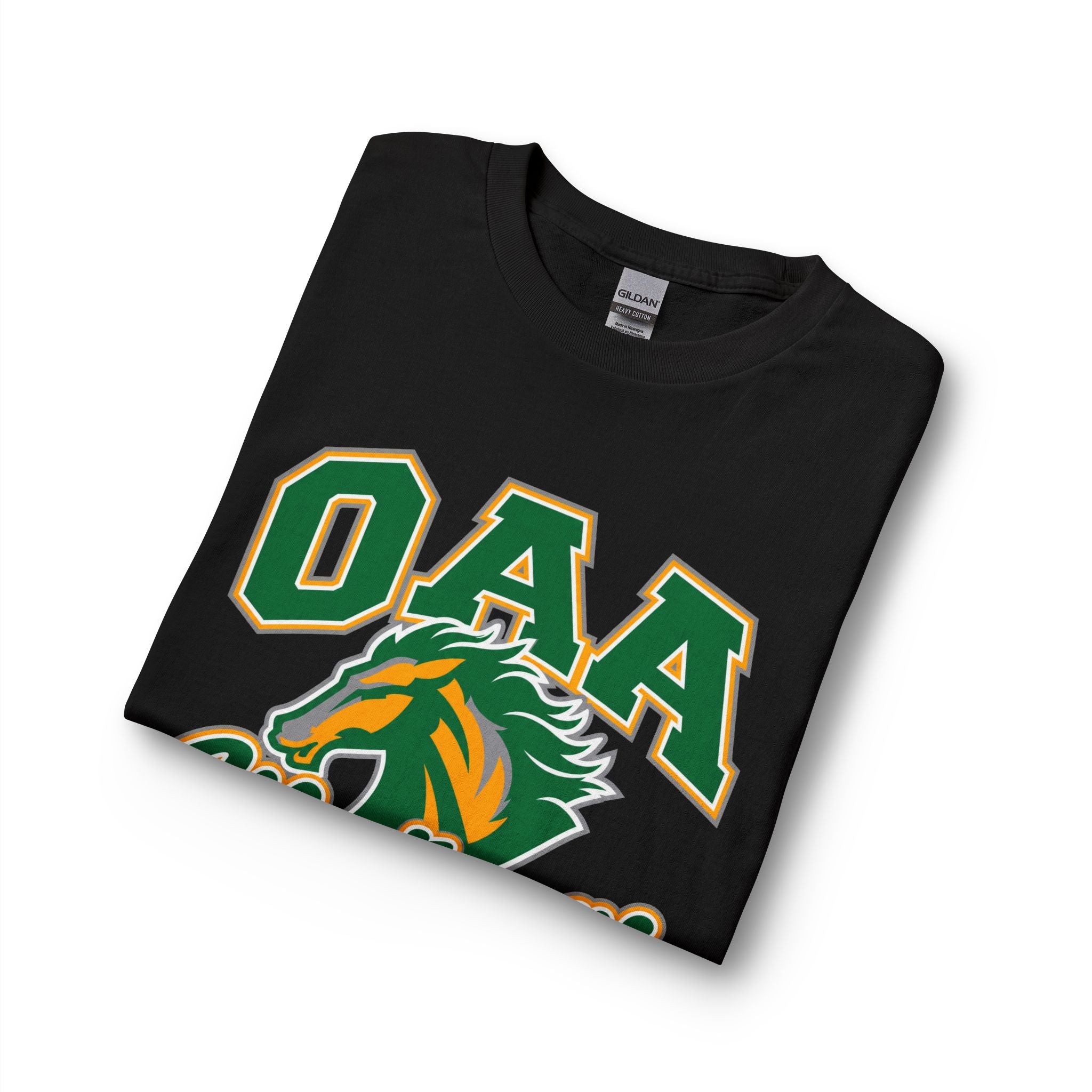 OAA Mustangs Long Sleeve Tee - Oakwood Adventist Academy School Spirit Shirt