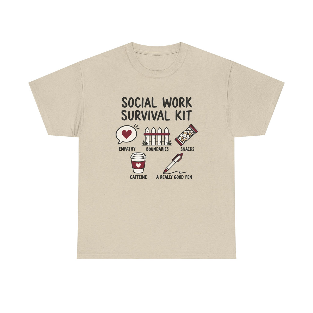 Social Work Survival Kit Tee